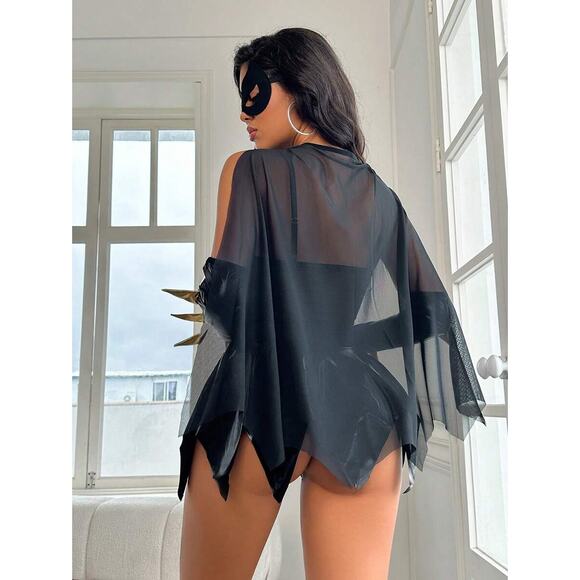 Sexy Super Hero, Bat, Girl, Woman Lingerie Cosplay Costume S - Picture 2 of 4